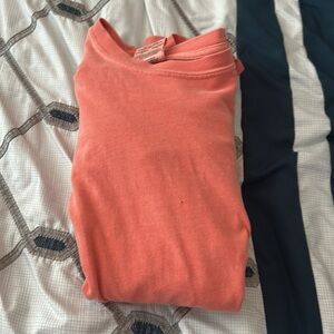 Comfort Colors Coral Long Sleeve Tee